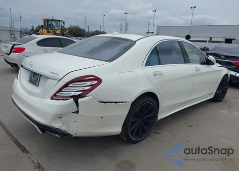 2015 Mercedes-Benz S 550 из США, поврежденный, VIN WDDUG8CB0FA093362